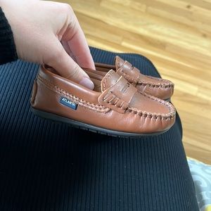 Size 21 Cognac Atlanta Moccasins